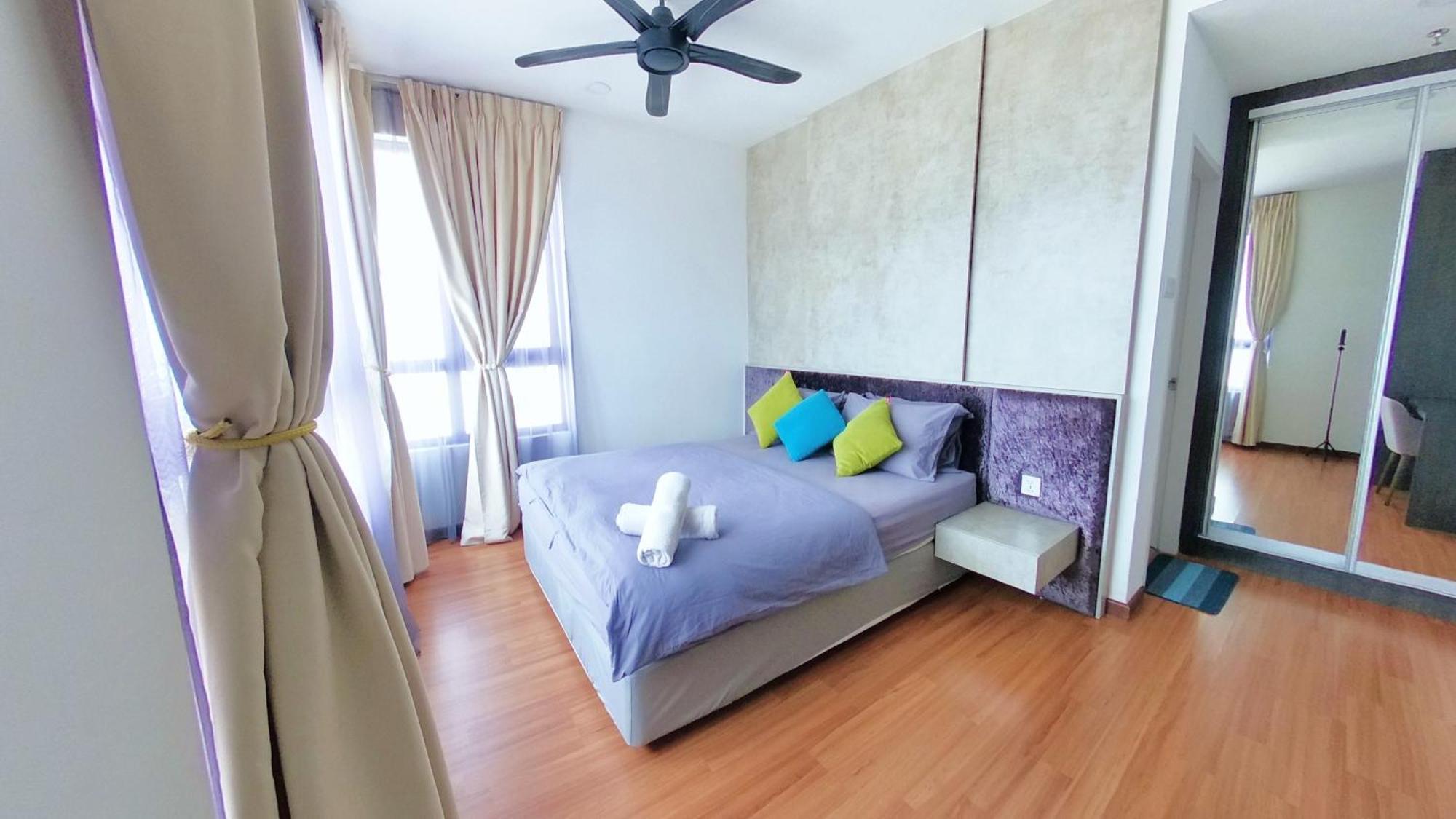 9Pax 2R2B Family Suite, I-City, I-Suite, Hyde, Beside Theme Park, Wifi 50-55" Smart Tv Shah Alam Exterior foto